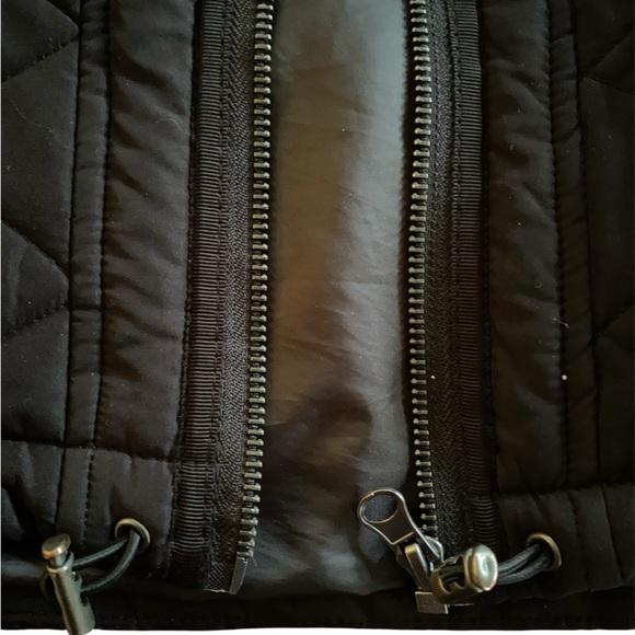 4X Woman’s Black Quilted Puffer Vest Zip Up with Pockets Maurice Gorpcore - Picture 5 of 12